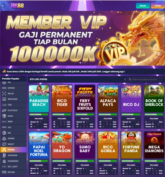 RK88 Bonus Member Baru 100%